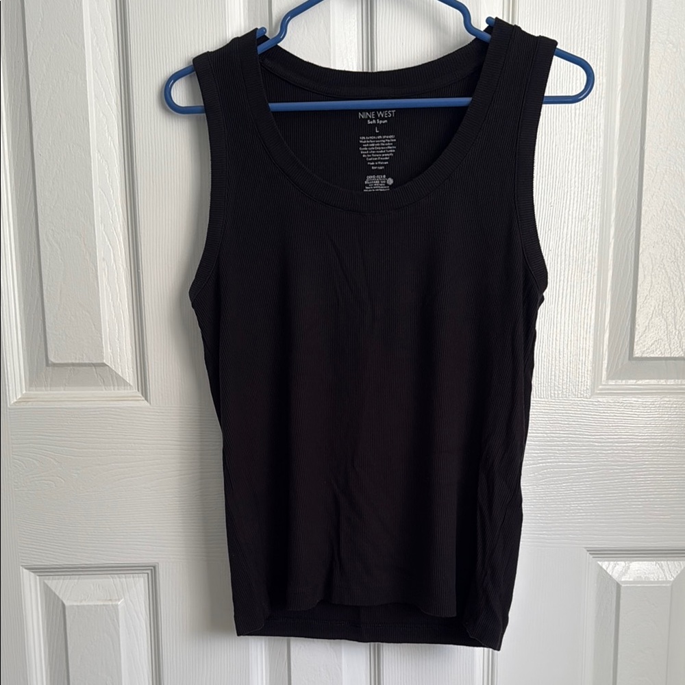 Nine West Classic Black Tank Top
